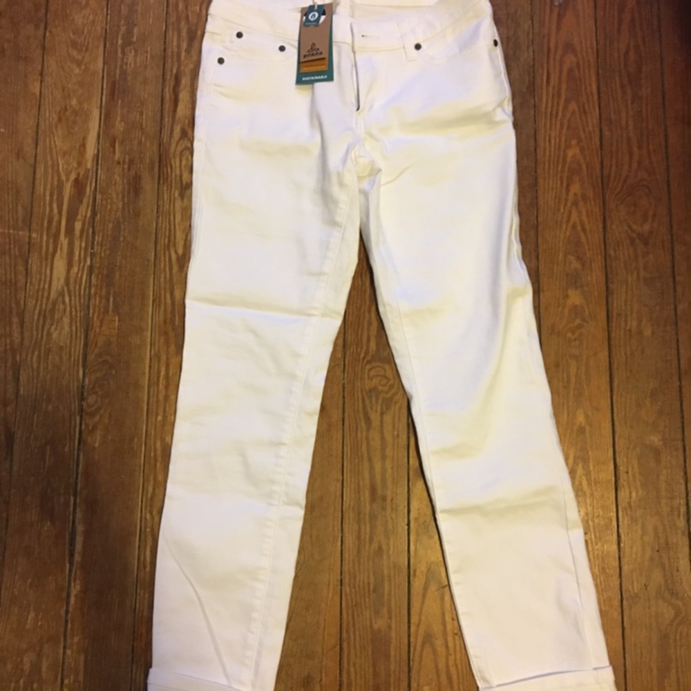 Prana Kara jeans in white
